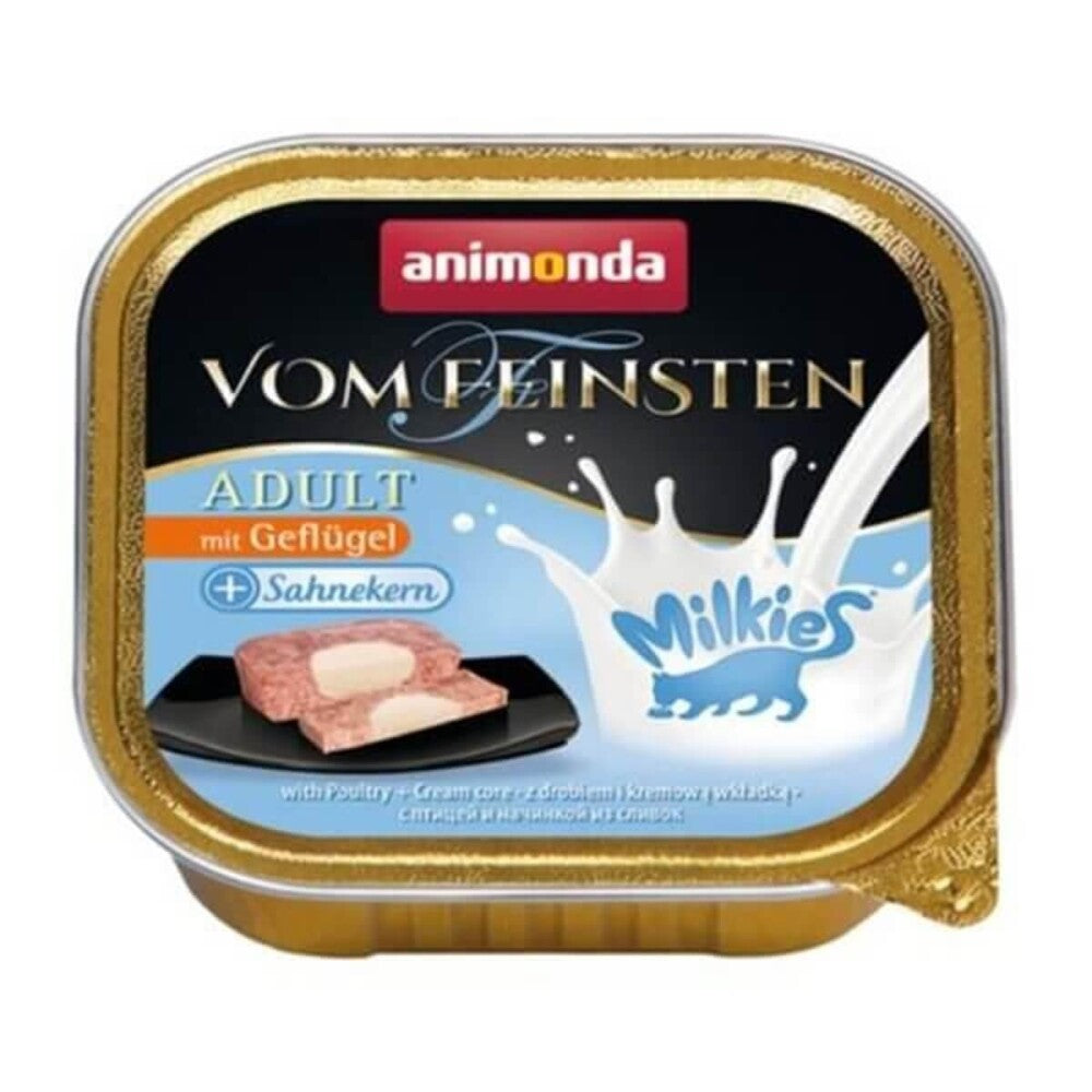 Animonda Vom Feinsten Tahılsız Bitki Sosu İçinde Somonlu Yetişkin Kedi Konservesi 100 GR | SRC: Barcode: 4017721833615